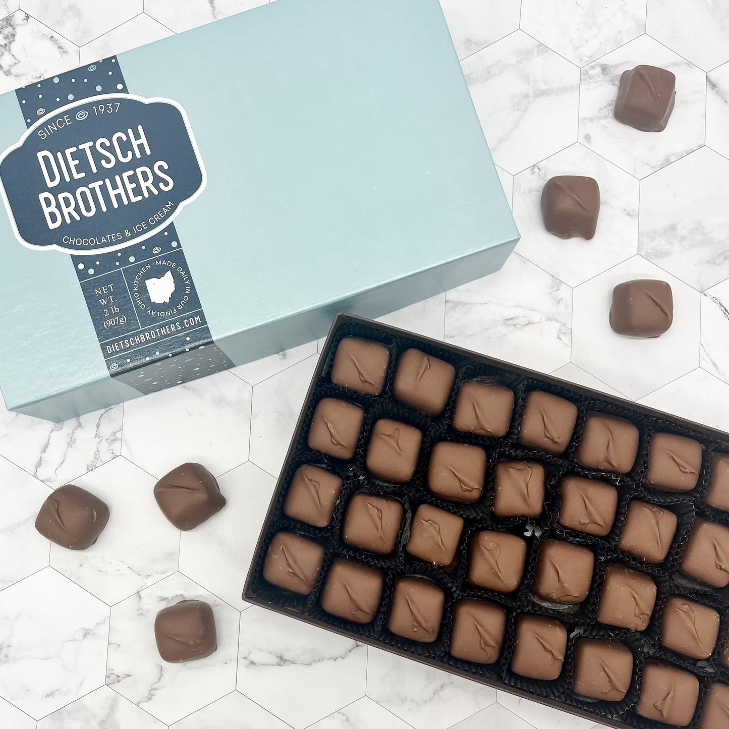 Chocolate Covered Caramels