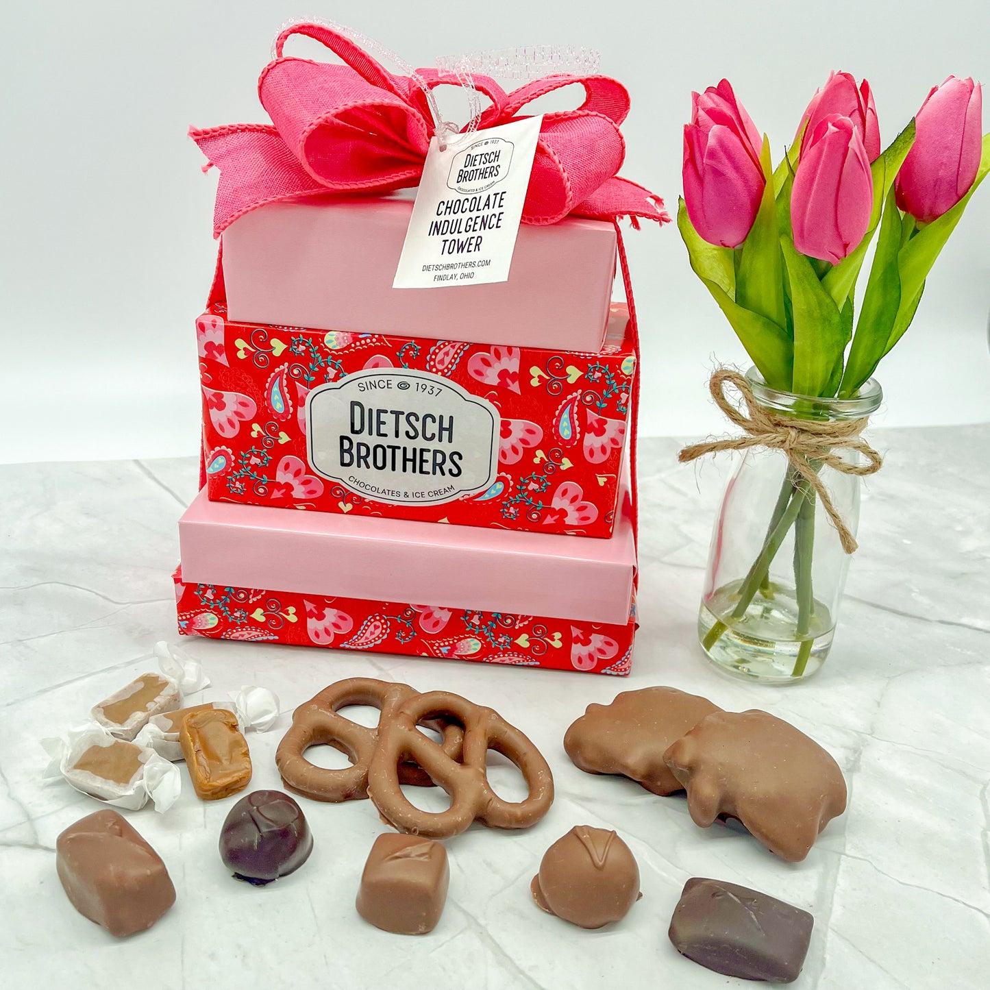 Chocolate Indulgence Tower