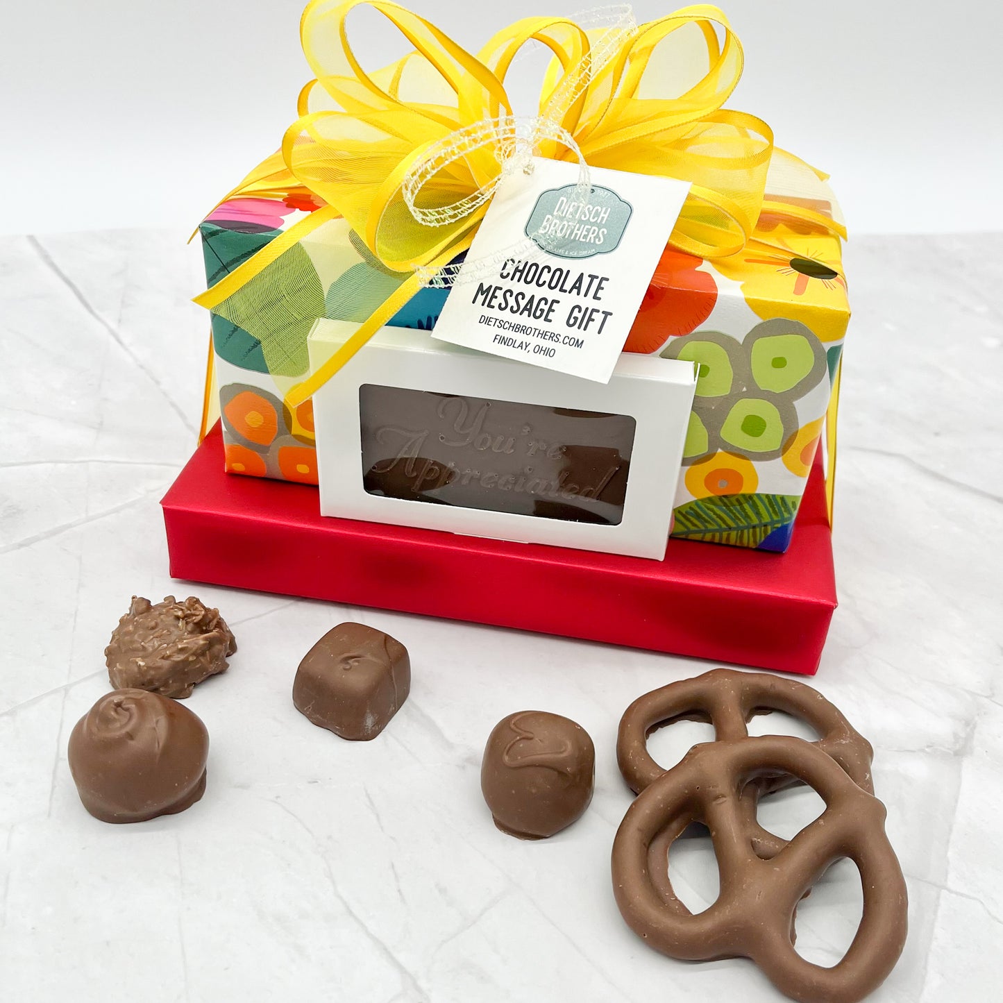 Chocolate Message Gift