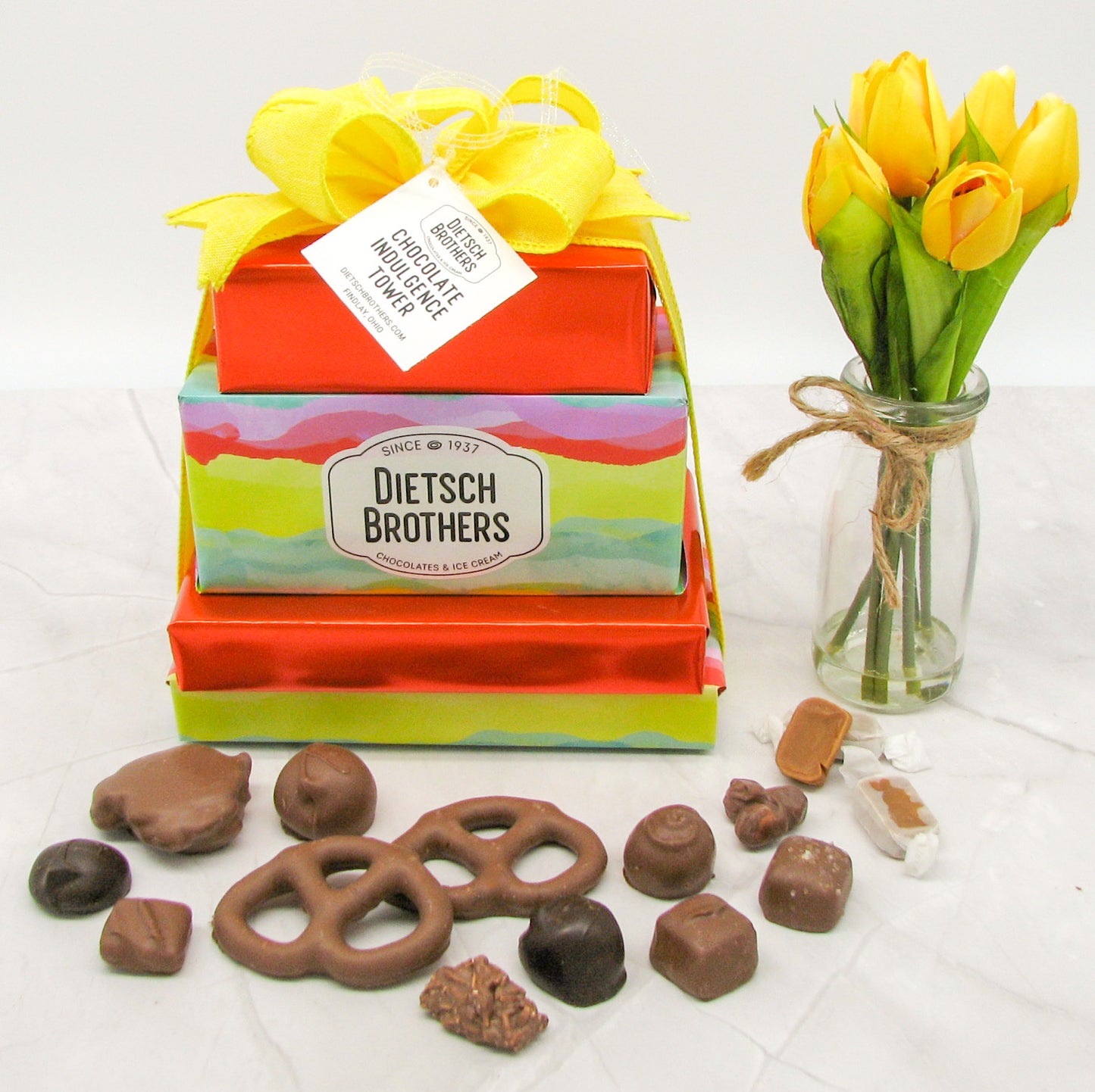 Chocolate Indulgence Tower