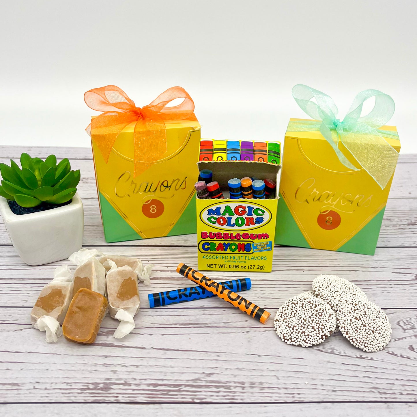 Crayons & Candy Box