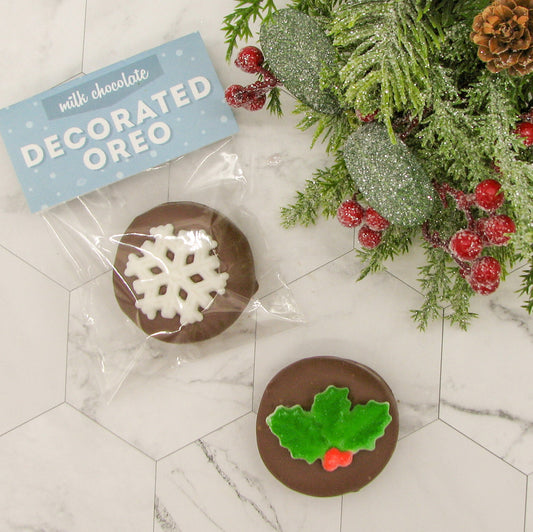 Holiday Decorated Oreos