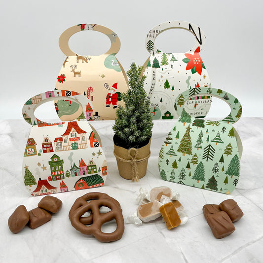 Festive Holiday Gift Bag