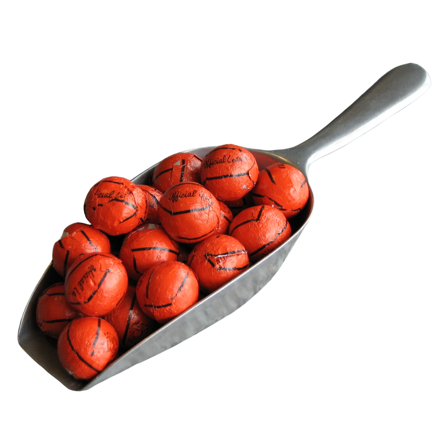 Milk Chocolate Foiled Basketballs