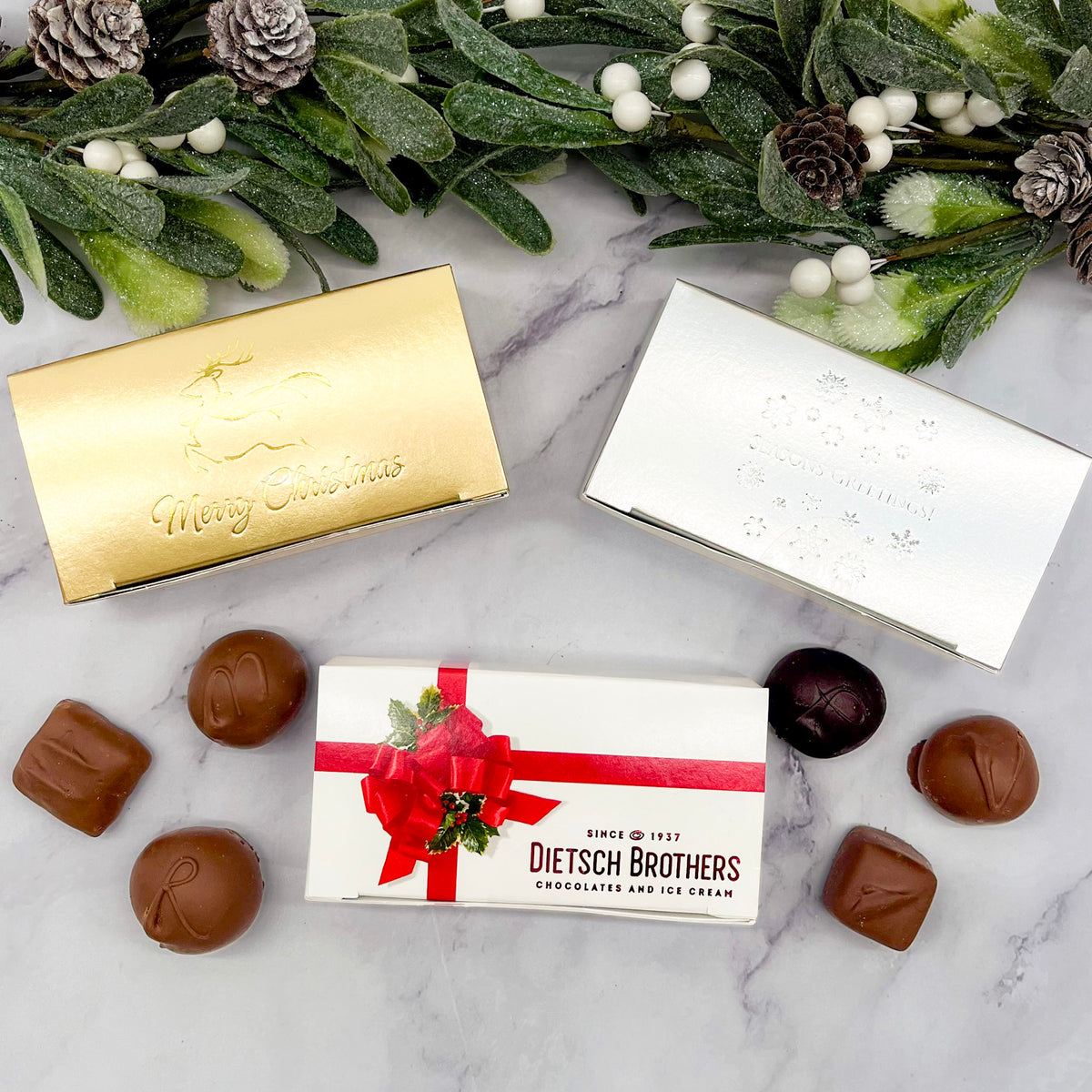 Six Piece Holiday Boxes
