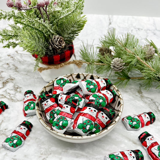 Milk Chocolate Foiled Snowmen