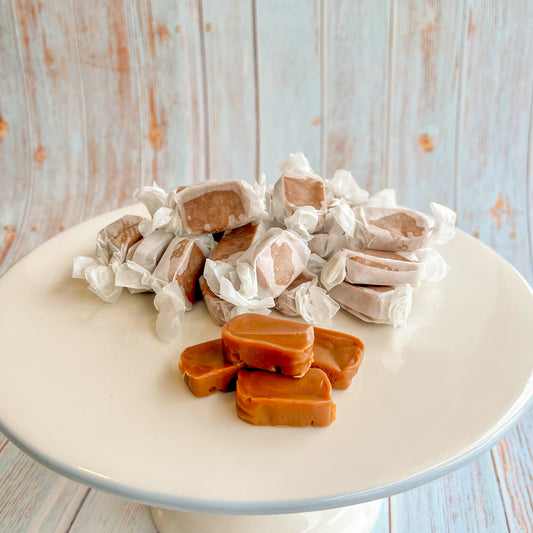 Individually wrapped caramels