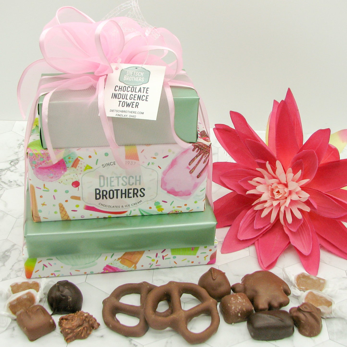 Chocolate Indulgence Tower