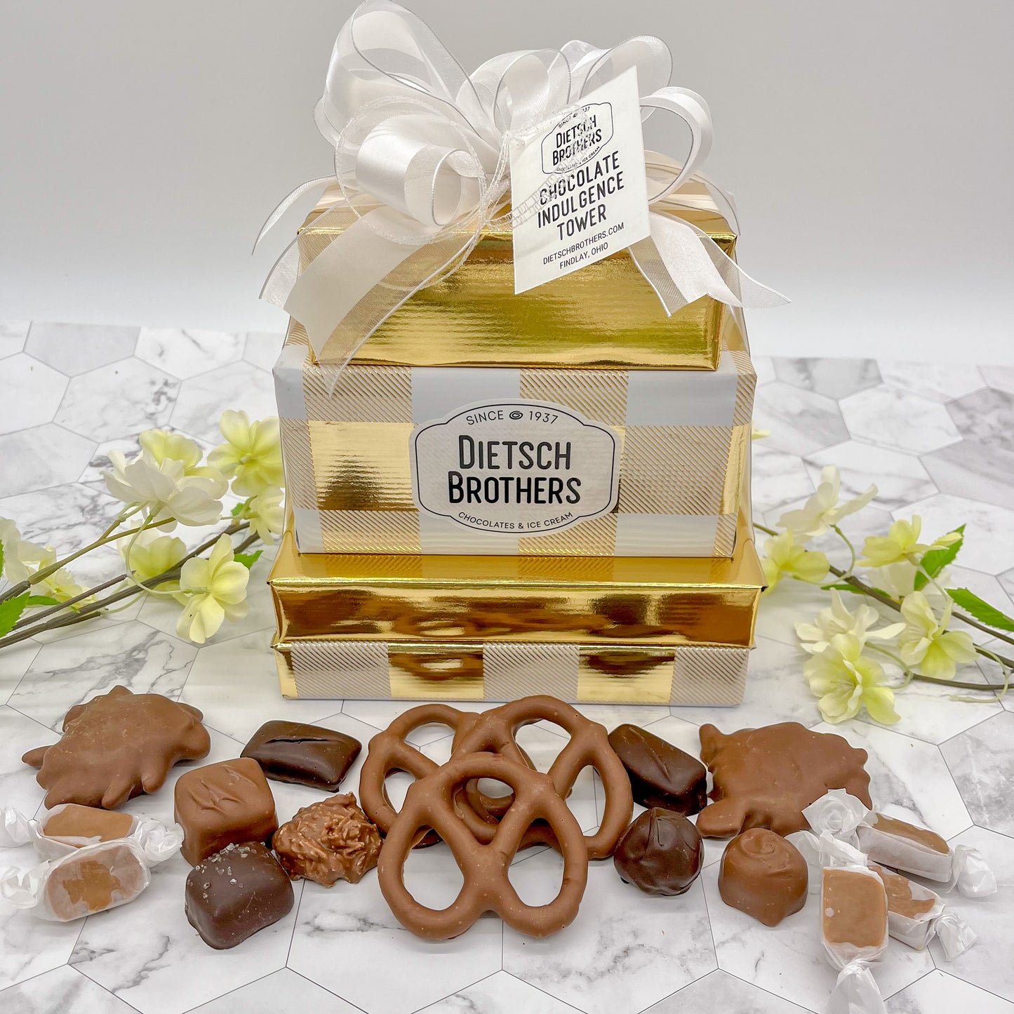Chocolate Indulgence Tower