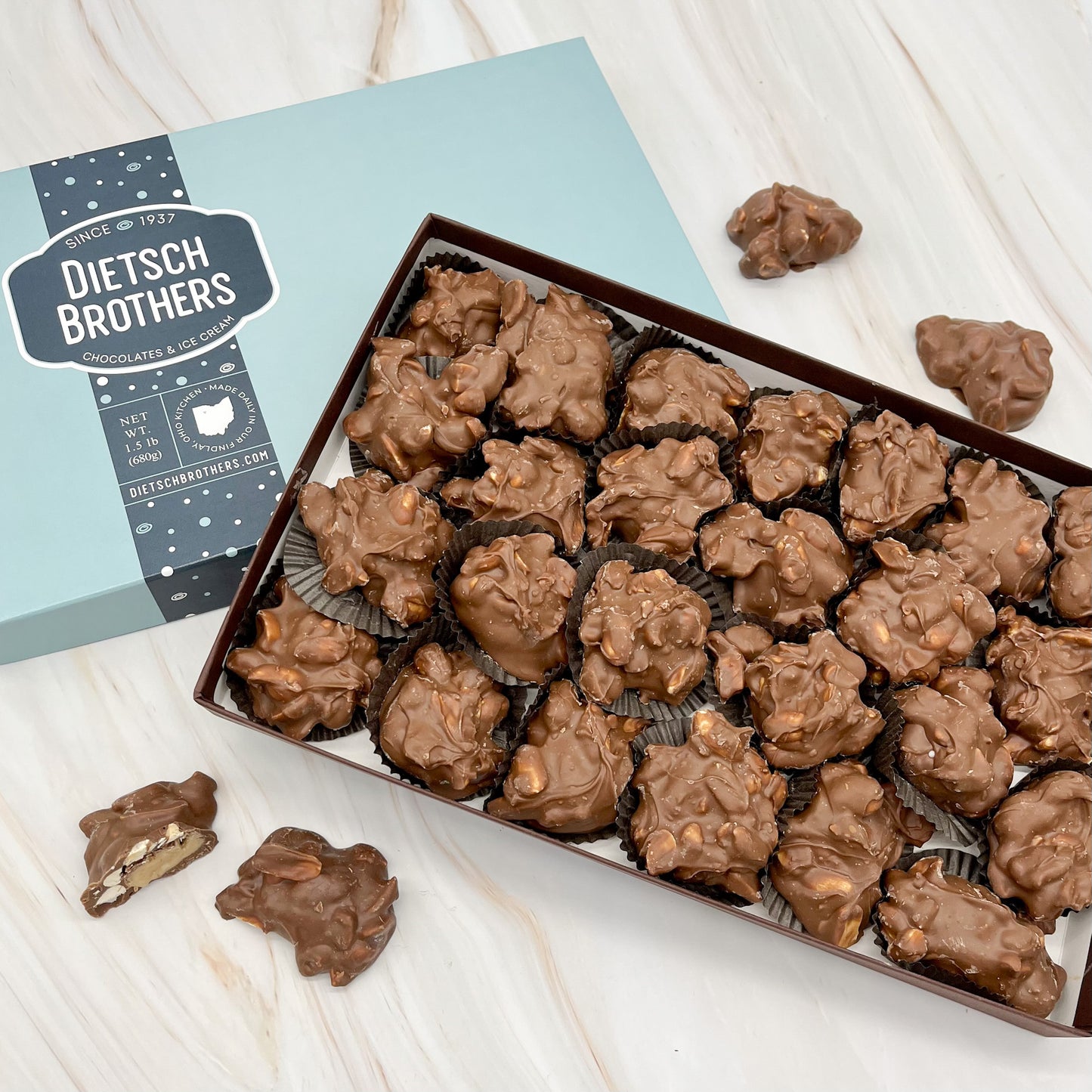 Maple Peanut Clusters