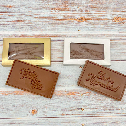 Chocolate Business Card Bar