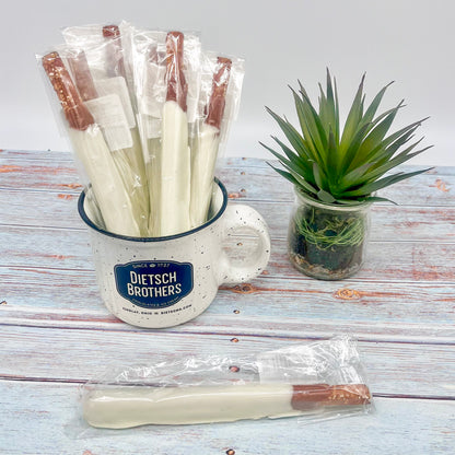 Caramel Dipped Pretzel Rods
