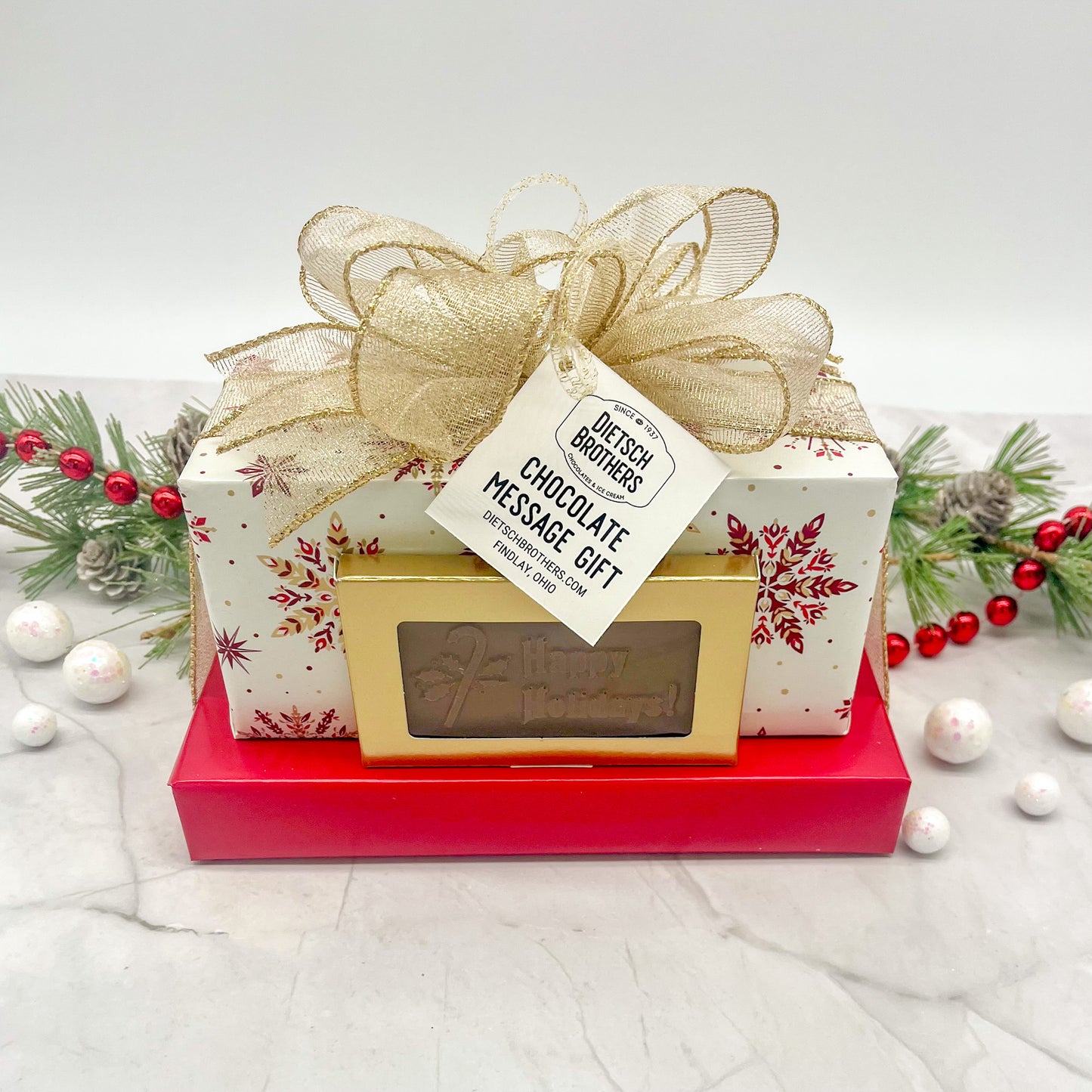 Chocolate Message Gift