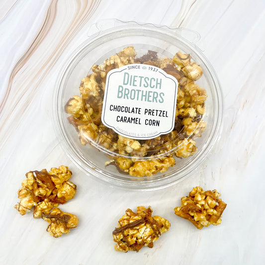 Chocolate Pretzel Caramel Corn