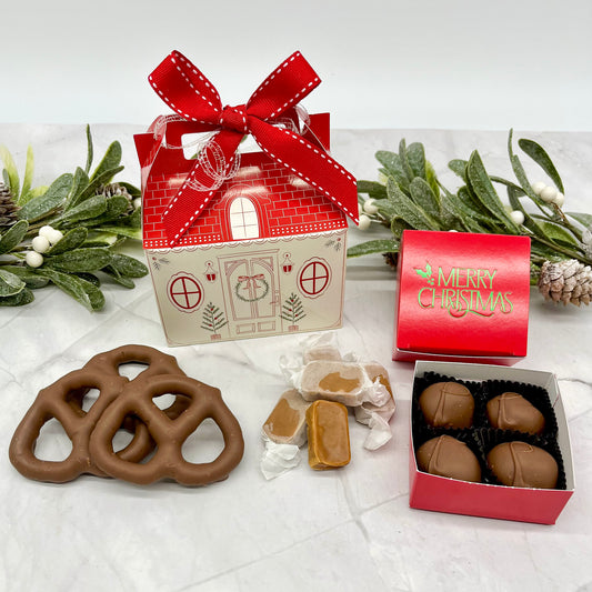 Christmas Row House Box