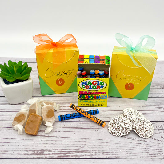 Crayons & Candy Box