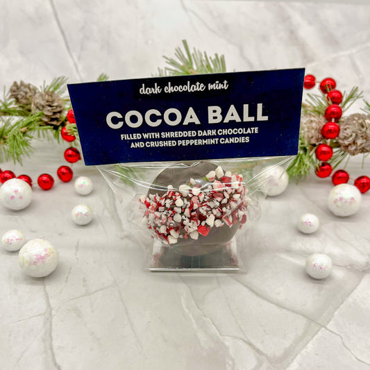 Dark Chocolate Mint Cocoa Ball