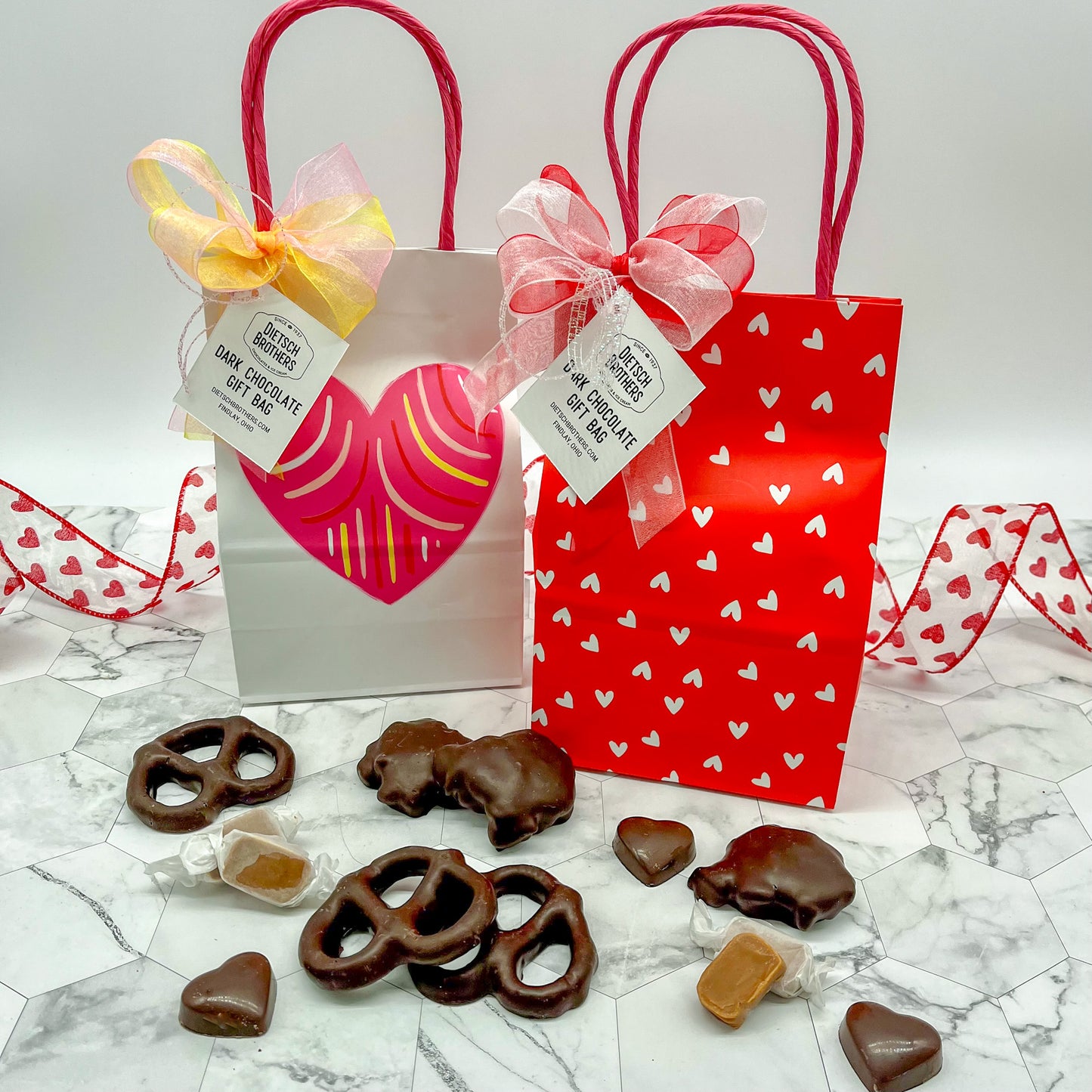 Dark Chocolate Valentine's Gift Bag