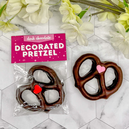 Valentine's Day Decorated Pretzels