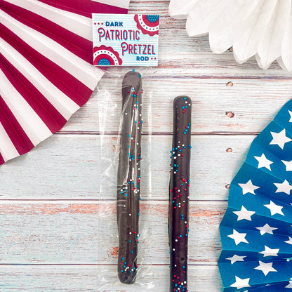 Patriotic Pretzel Rod