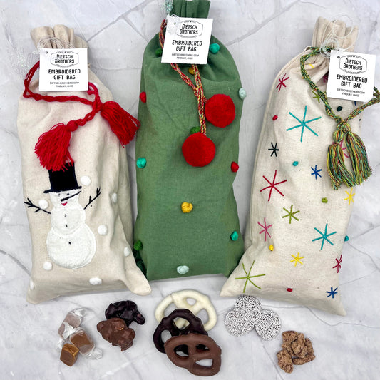 Embroidered Gift Bag