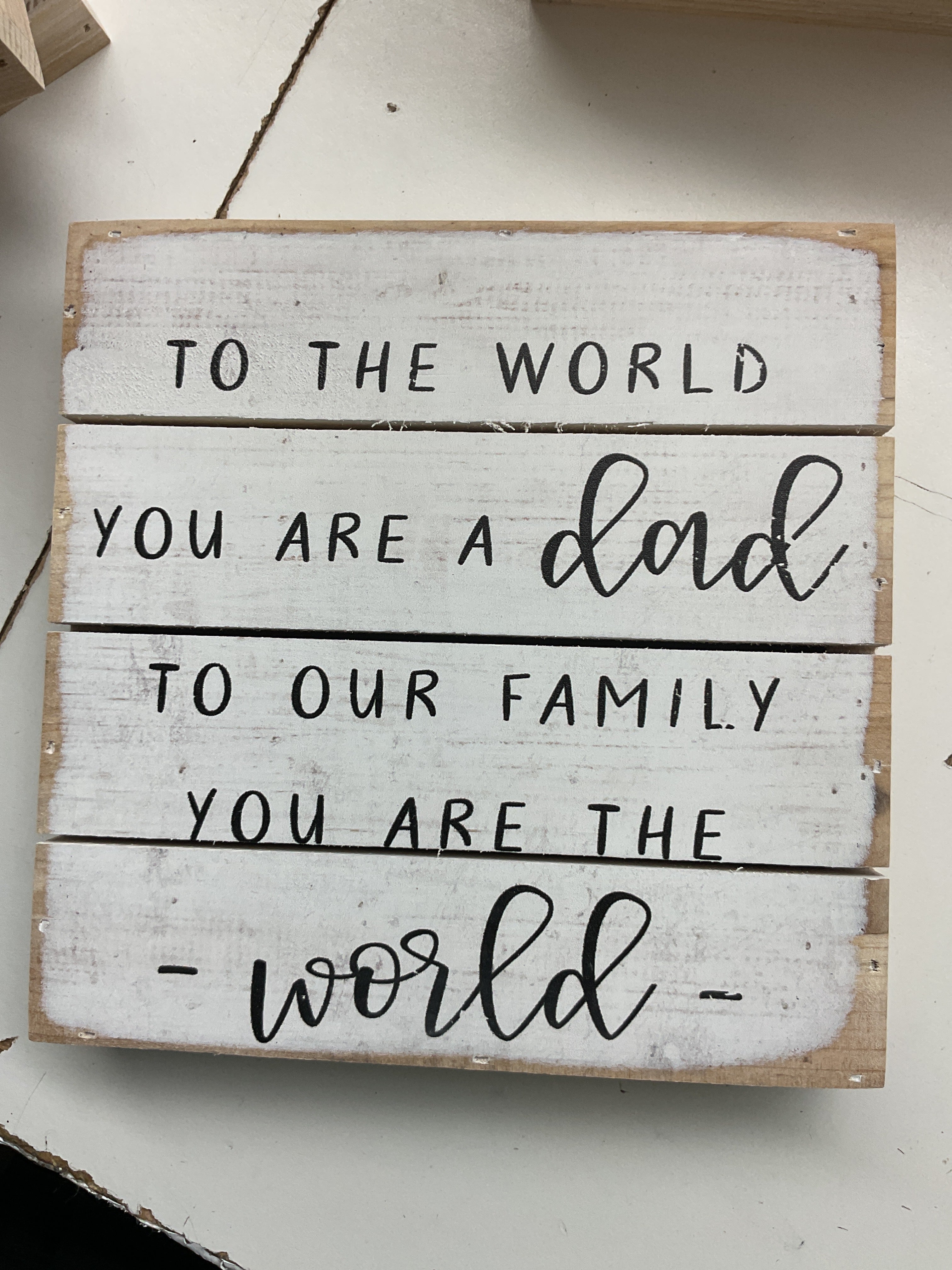 You are the world sign – Dietsch Brothers