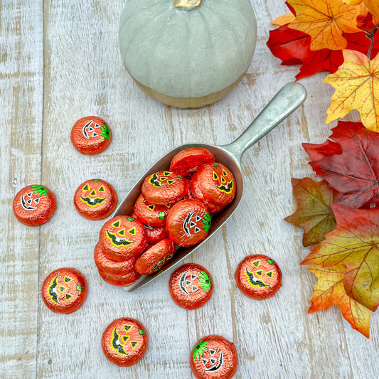 Milk Chocolate Foiled Pumpkins