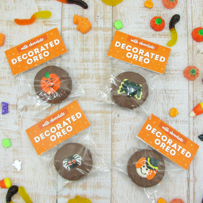 Halloween Decorated Oreos
