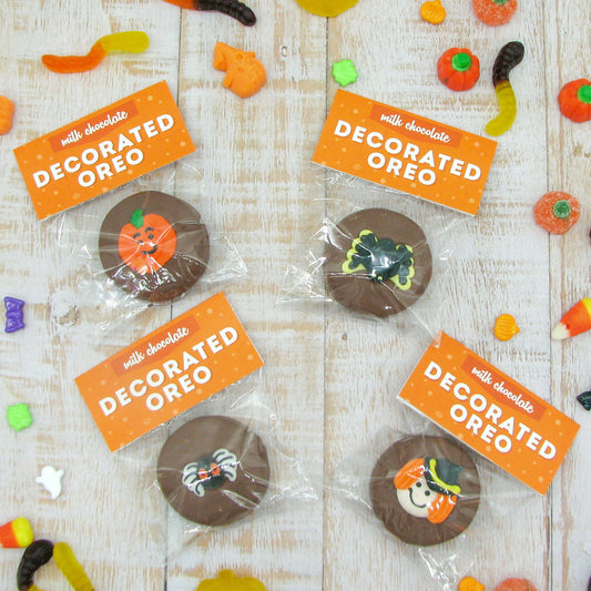 Halloween Decorated Oreos