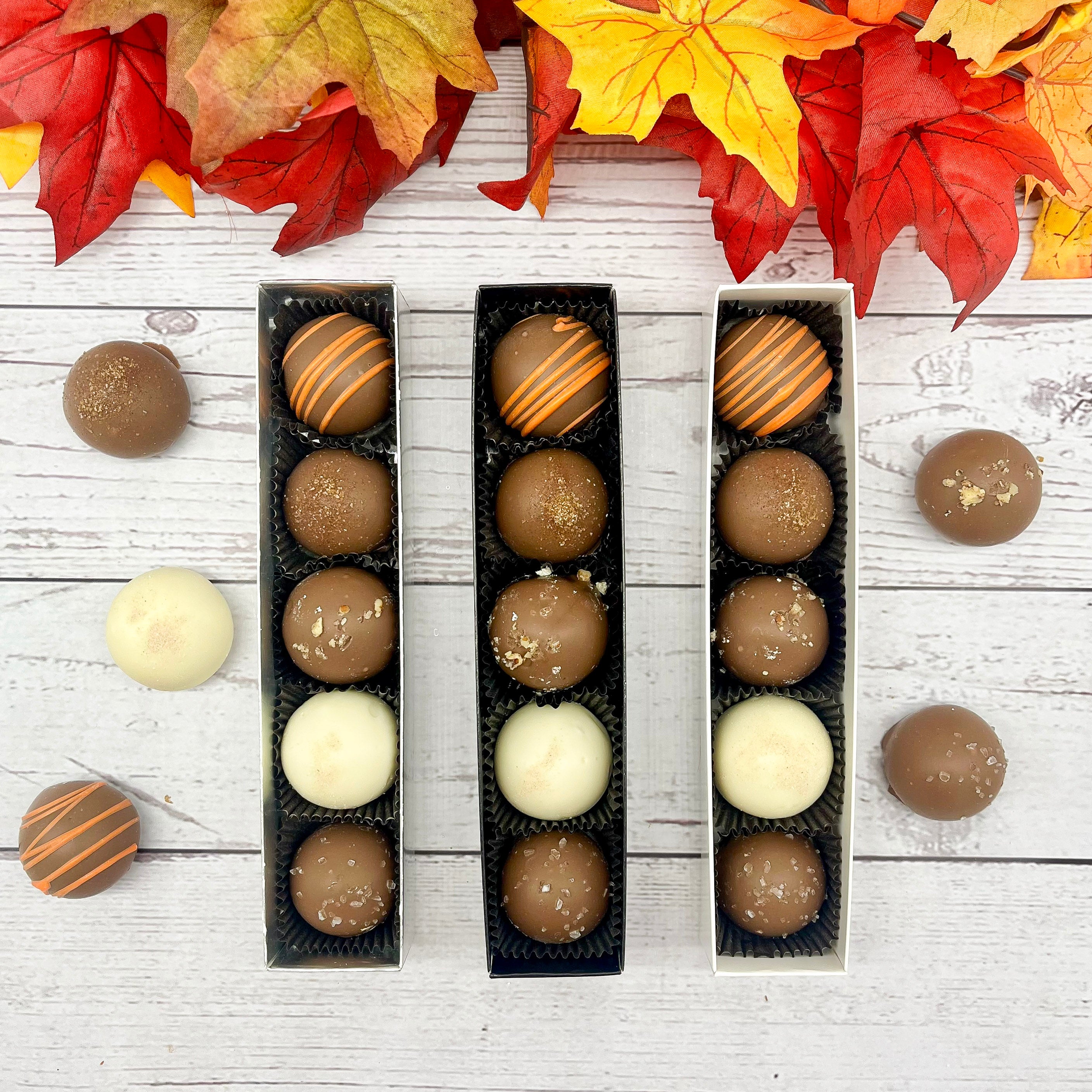 Five Piece Fall Truffle Sampler – Dietsch Brothers