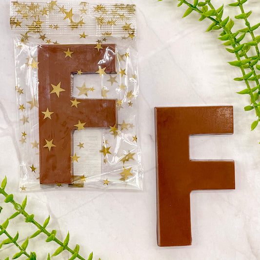 Milk Chocolate Letter F