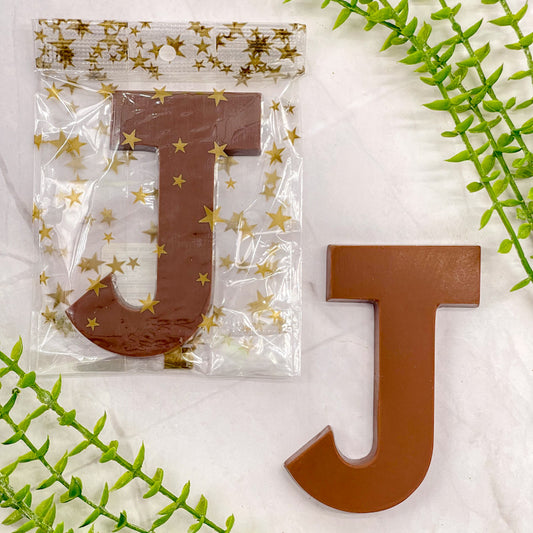 Milk Chocolate Letter J