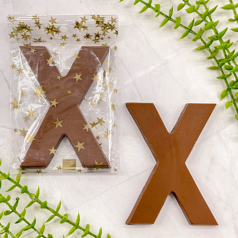 Milk Chocolate Letter X