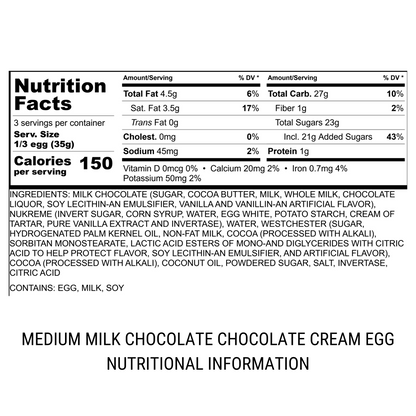 Medium Filled Eggs
