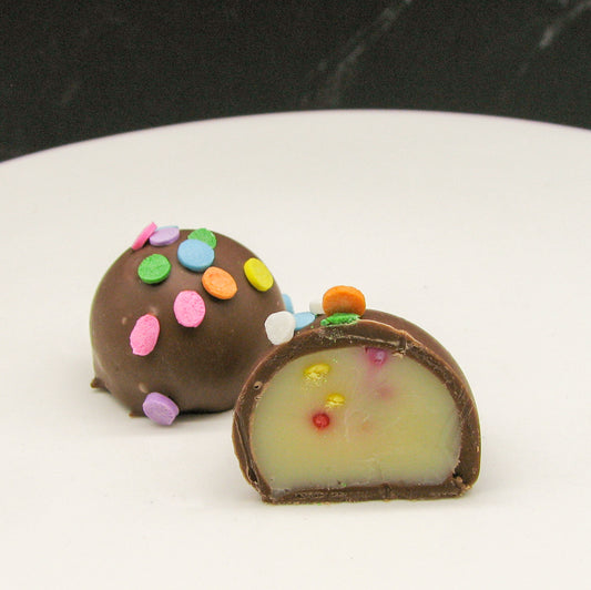 Milk Birthday Cake Truffles