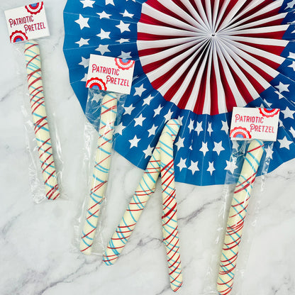 Patriotic Pretzel Rod