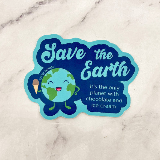 Save the Earth sticker