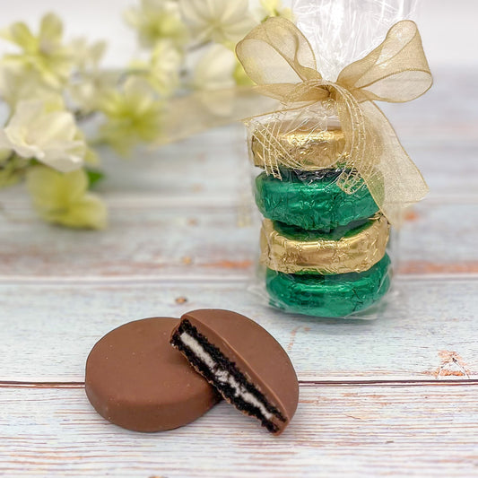 Milk Chocolate Foiled Oreos