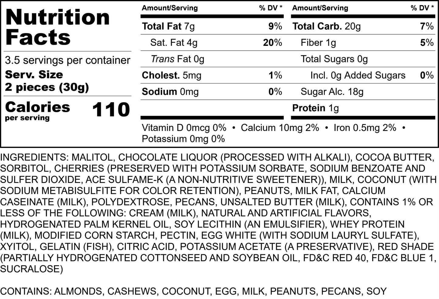Select 1/4 lb. Sugar Free Candies