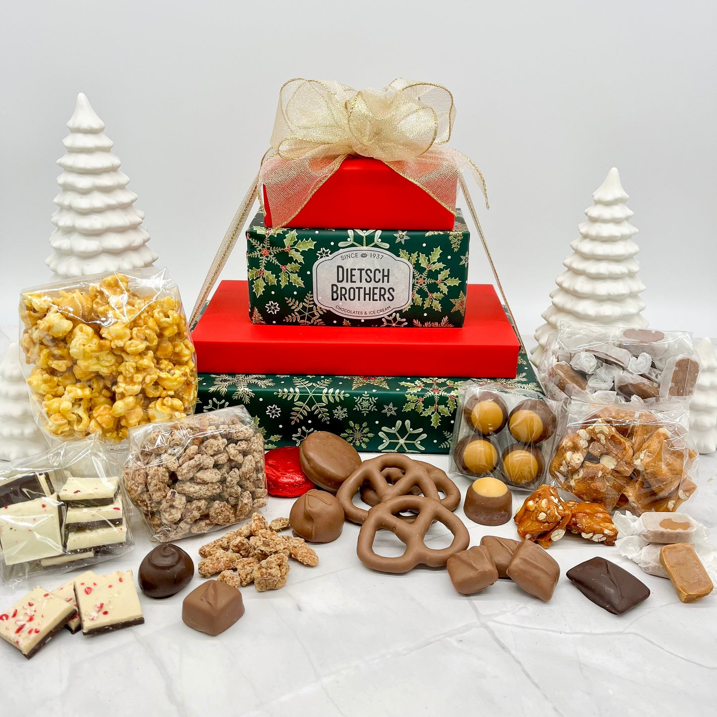 Sweet Seasonal Holiday Tower