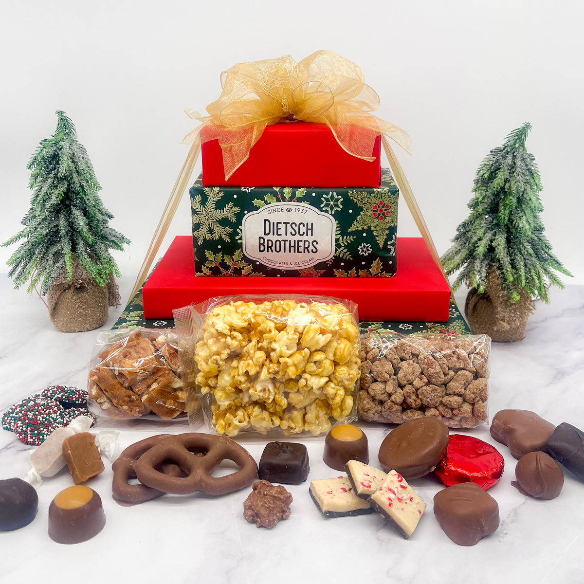 Sweet Seasonal Holiday Tower
