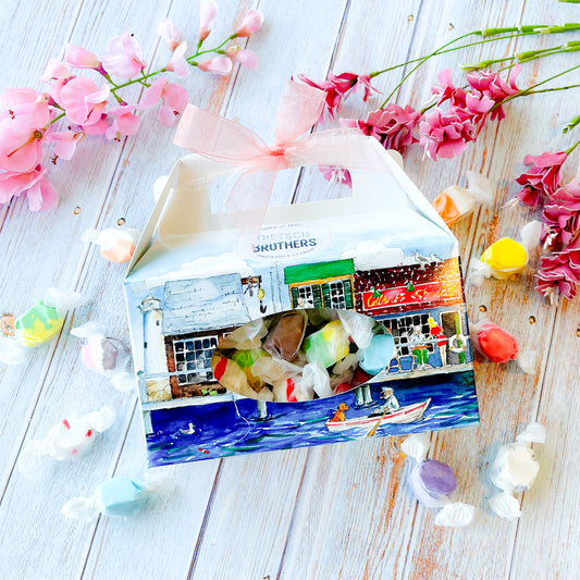 Assorted Salt Water Taffy Tote Box