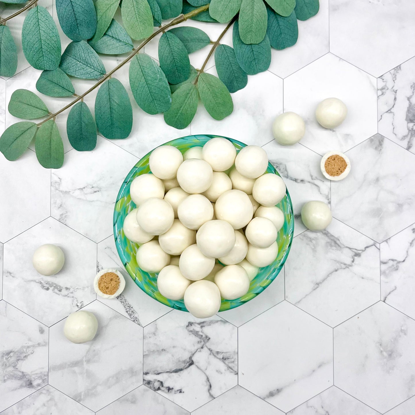 Yogurt Malt Balls